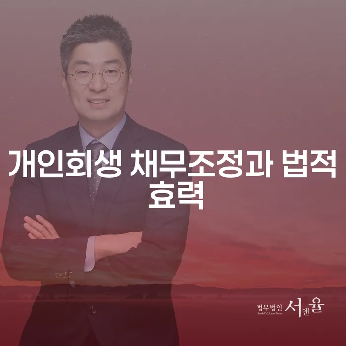 개인회생 채무조정과 법적 효력: 어떻게 도움을 받을 수 있을까요?