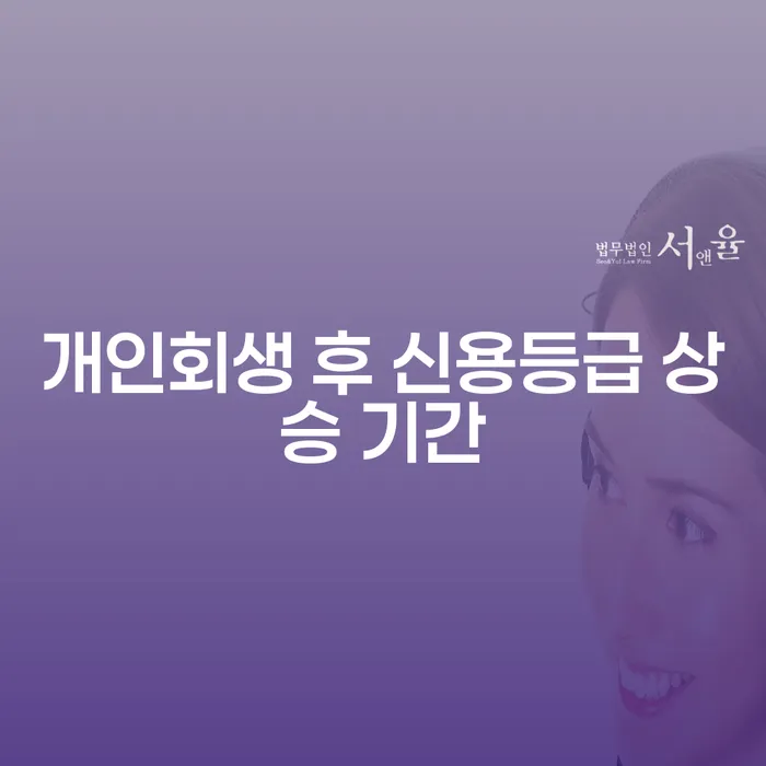 개인회생 후 신용등급 상승 기간은 얼마나 걸릴까?