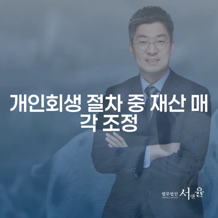 개인회생 절차 중 재산 매각 조정, 어떻게 해야 할까요?